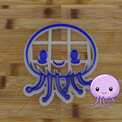 Personalizable 2 pc. Jellyfish Cookie Cutter | Under the Sea Party Favor