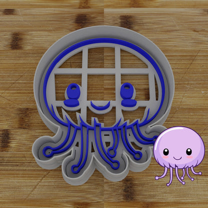 Personalizable 2 pc. Jellyfish Cookie Cutter | Under the Sea Party Favor