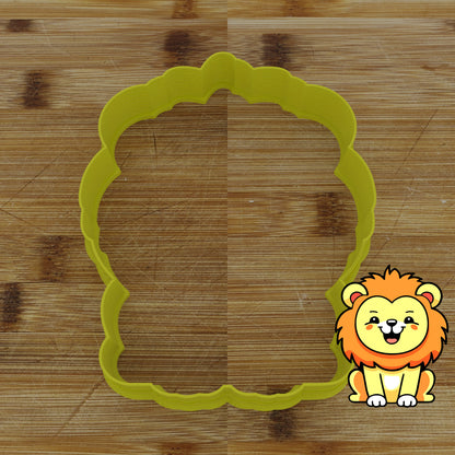 Personalizable 2 pc. Lion Cookie Cutter | Safari Party Favor