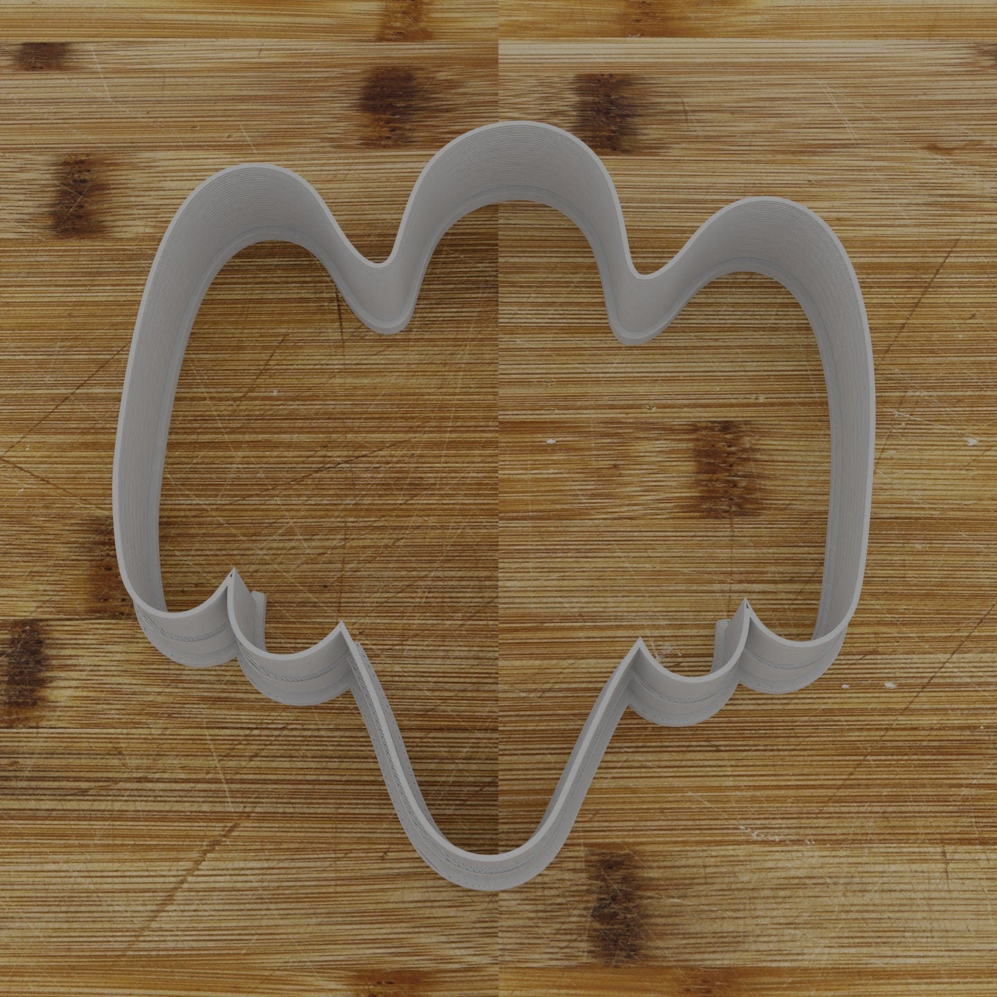 2 pc. Ghost Halloween Cookie Cutter and Embosser 4 | Creepy Ghost Cookie Cutter and Embosser