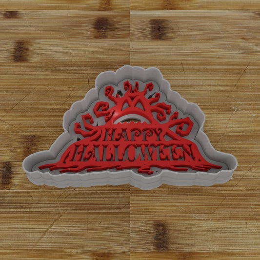 2 pc. Scary Tree Halloween Cookie Cutter and Embosser | Spooky Tree Cookie Cutter and Embosser