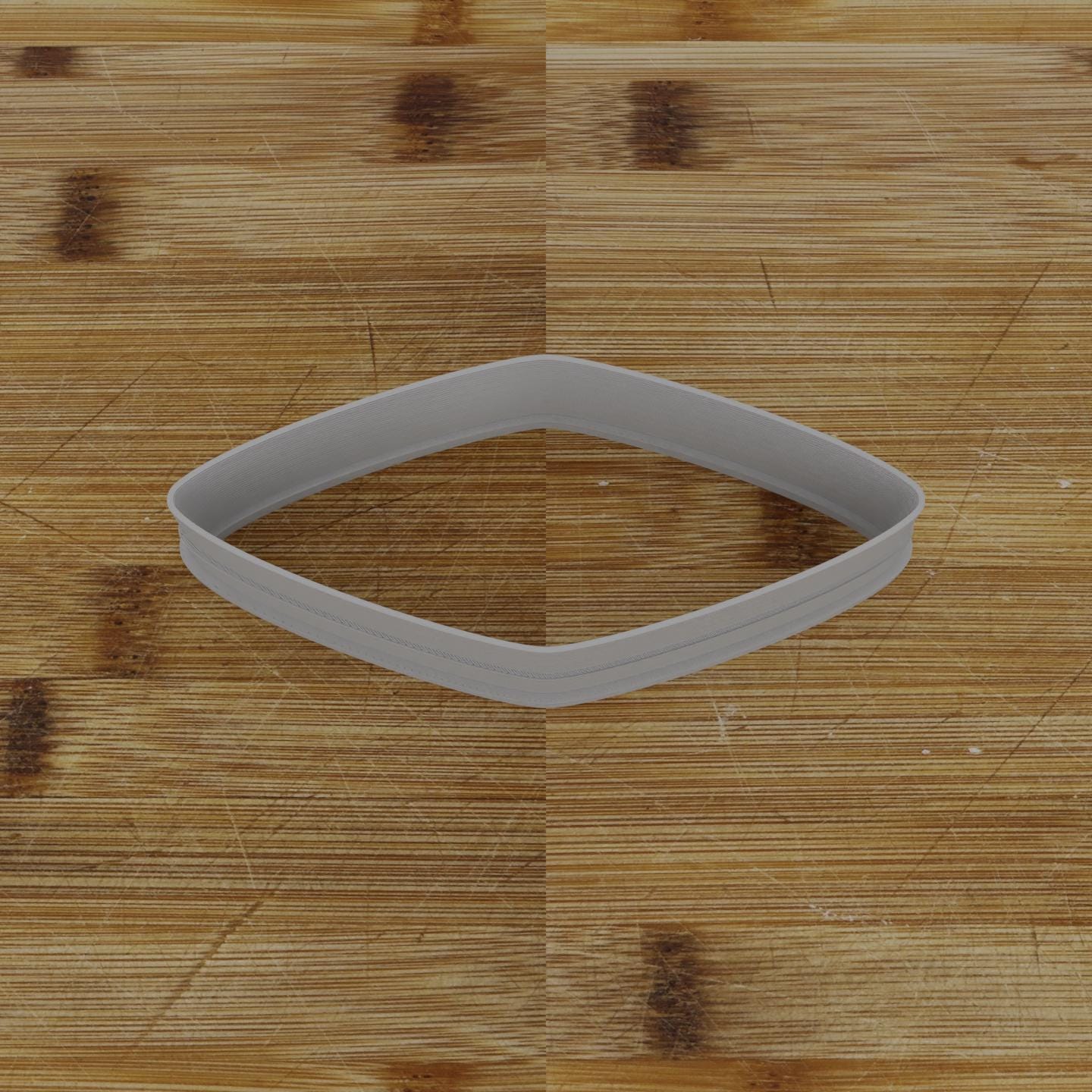 Narrow Shield Cookie Cutter | Personalization Available | Custom Embosser