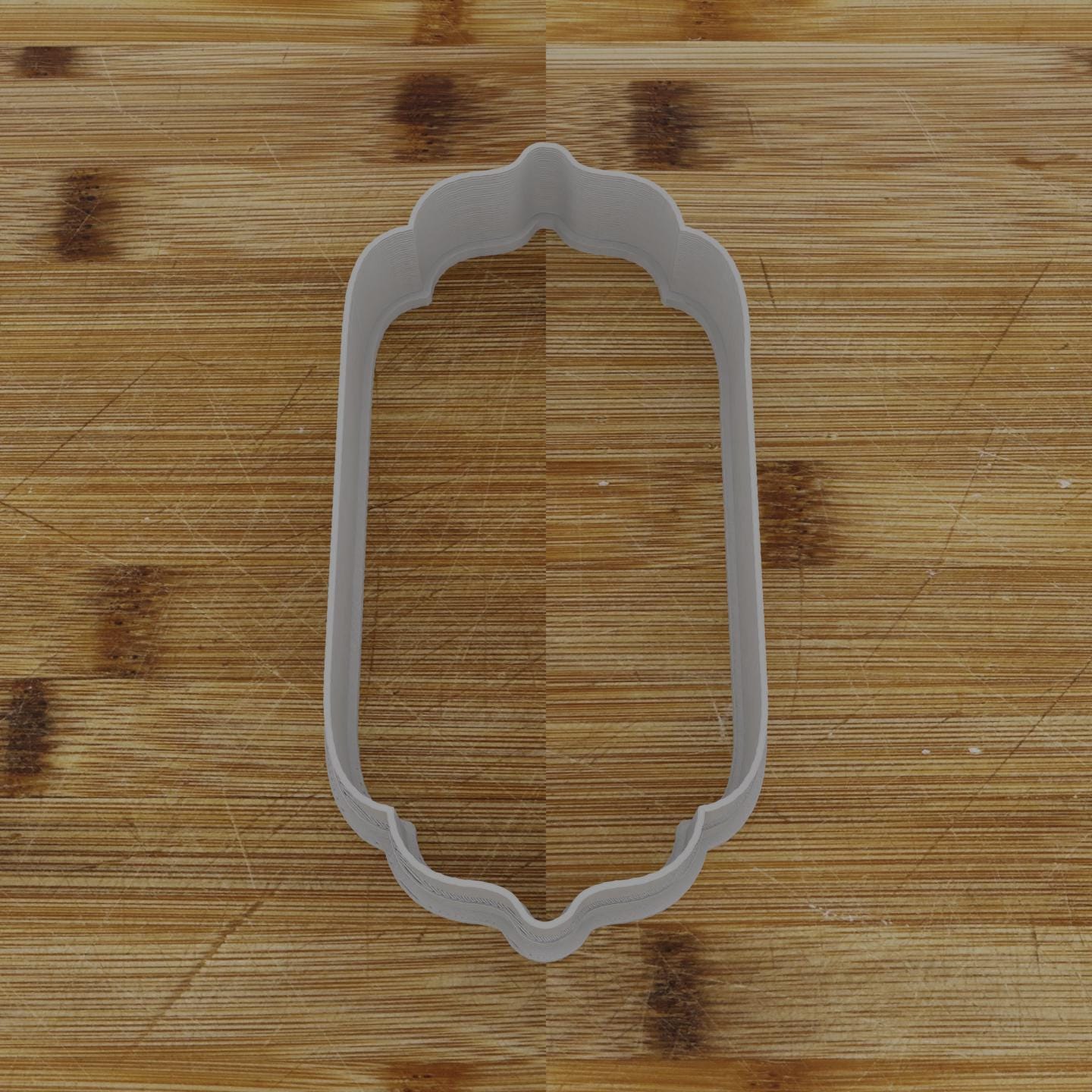 Simple Shield Plaque Cookie Cutter | Personalization Available | Custom Embosser