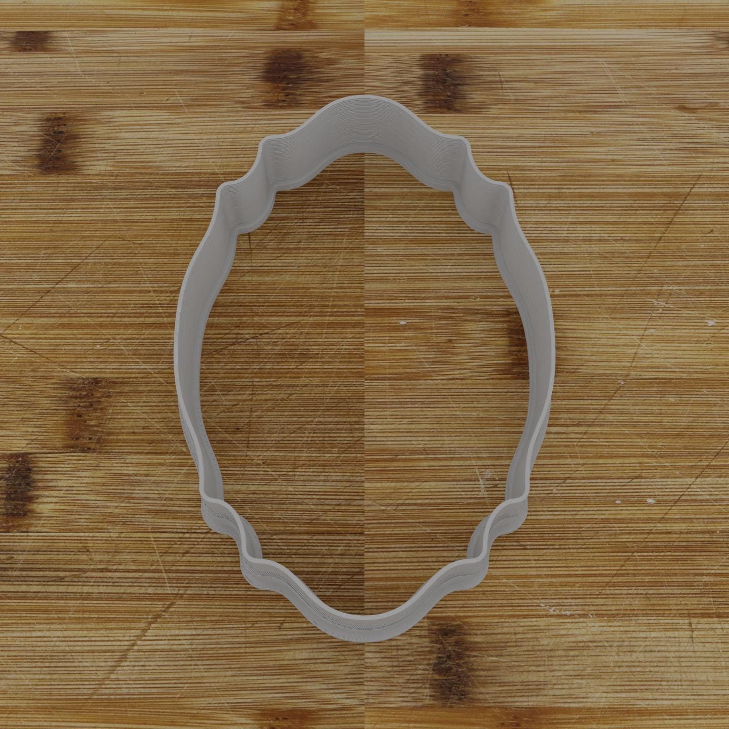 Simple Shield Badge Cookie Cutter | Personalization Available | Custom Embosser