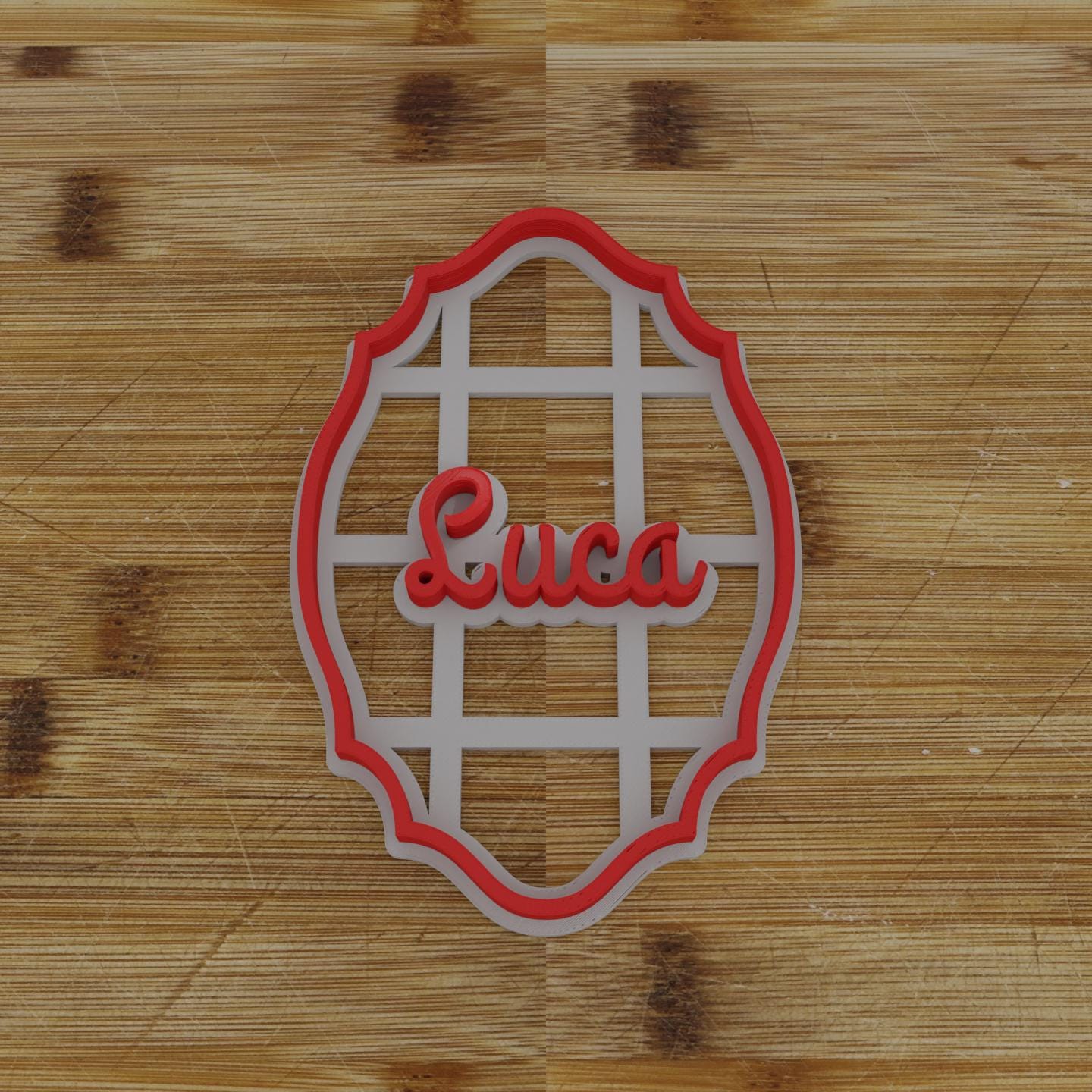 Simple Shield Badge Cookie Cutter | Personalization Available | Custom Embosser