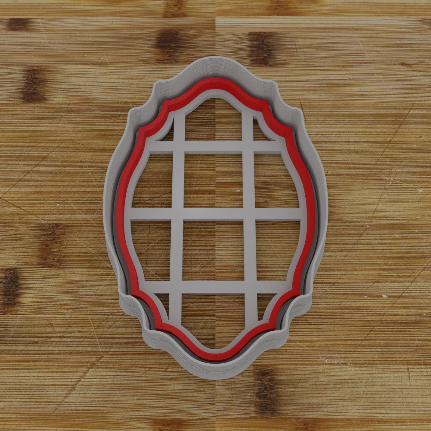 Simple Shield Badge Cookie Cutter | Personalization Available | Custom Embosser