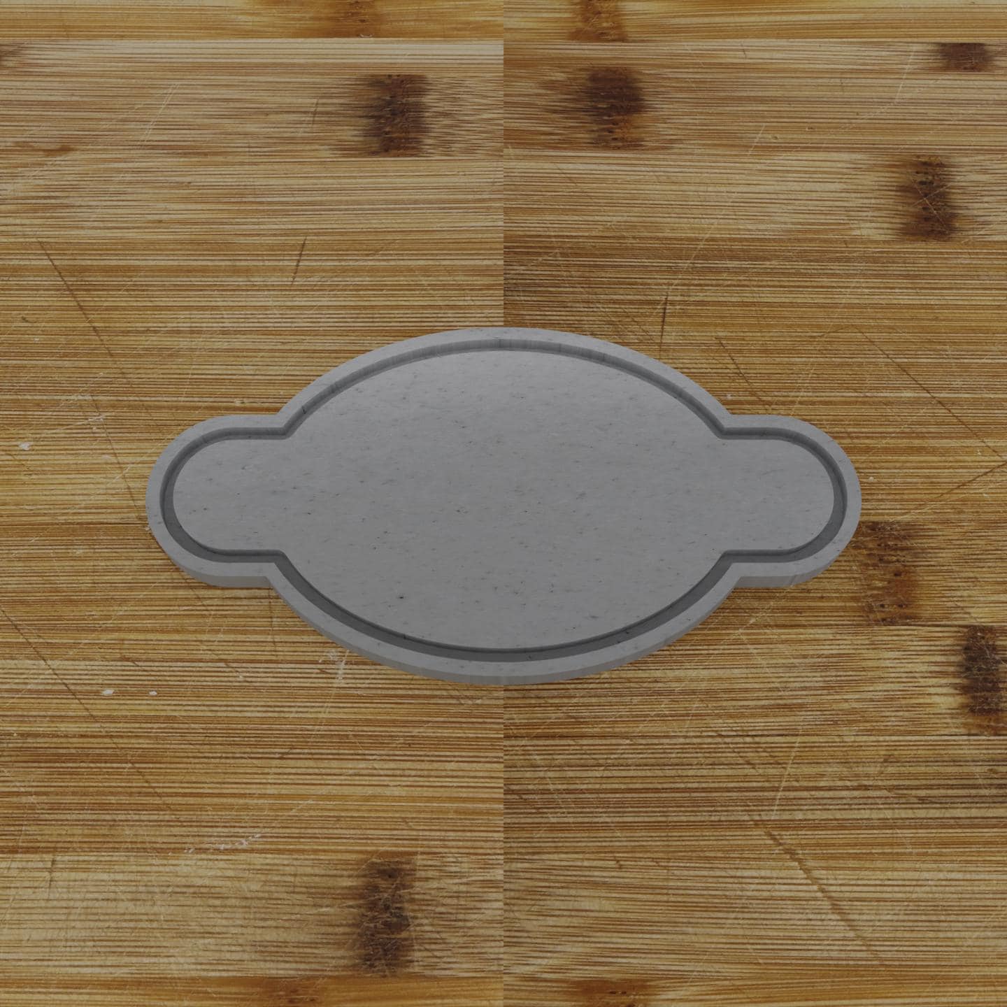 Wide Shield Label Cookie Cutter | Personalization Available | Custom Embosser