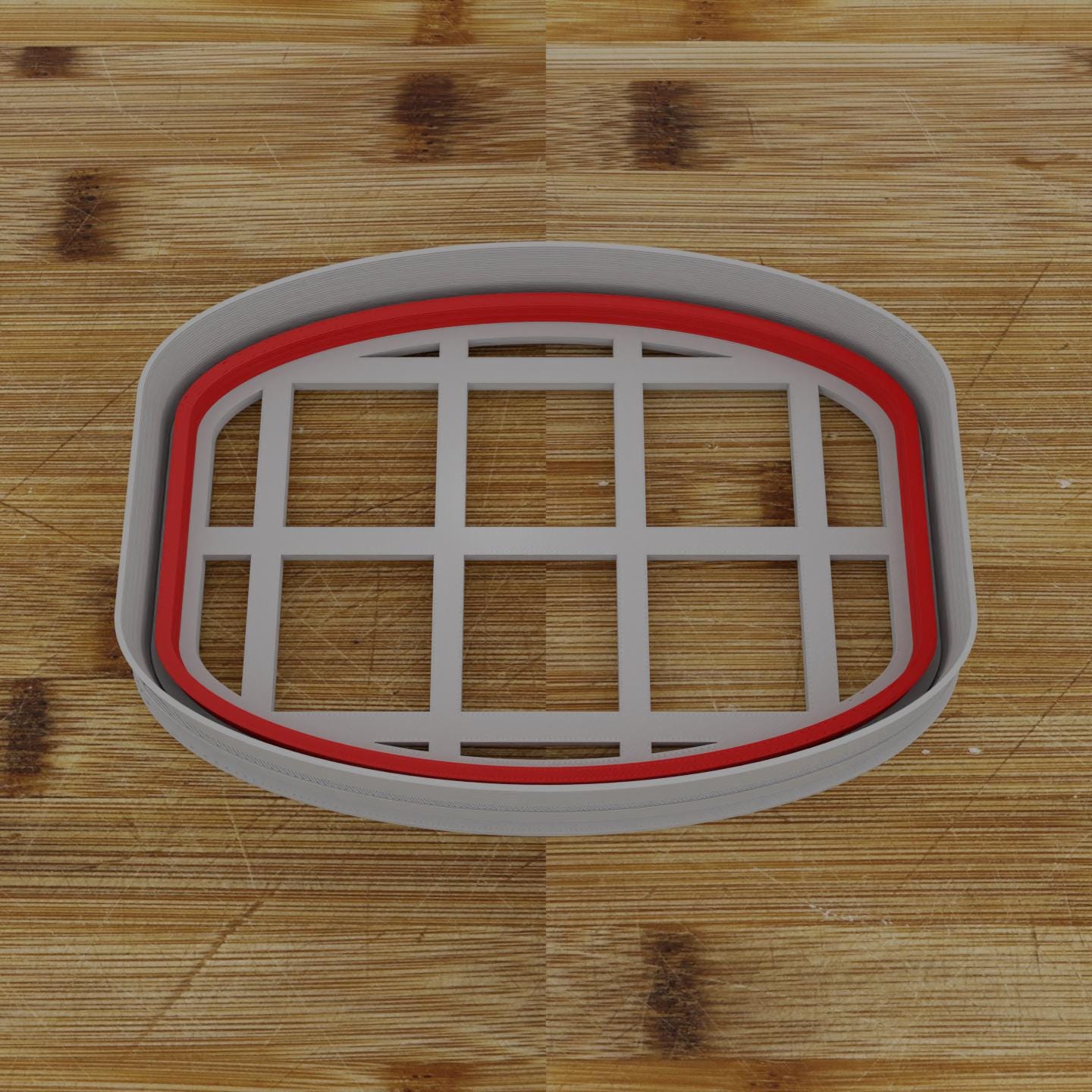 Simple Rectangular Plaque Cookie Cutter | Personalization Available | Custom Embosser