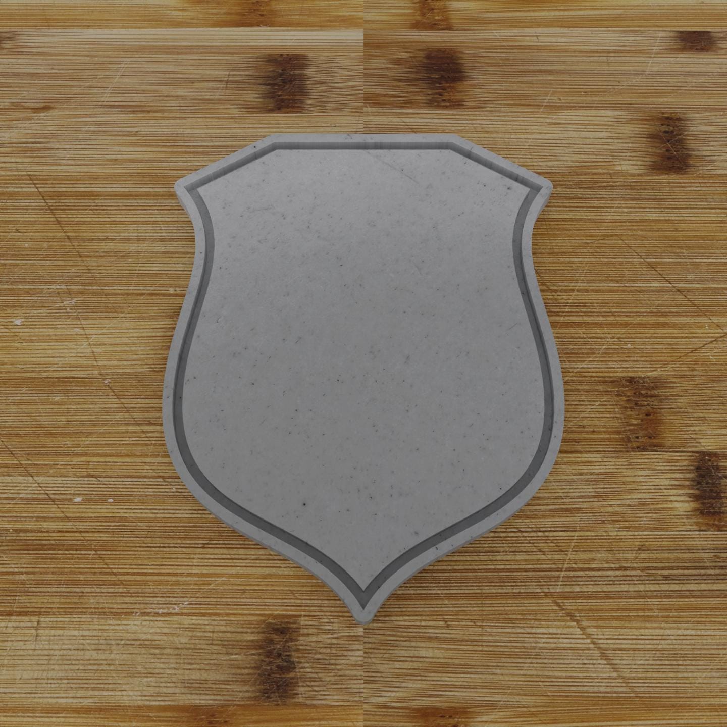 Badge Cookie Cutter | Personalization Available | Custom Embosser