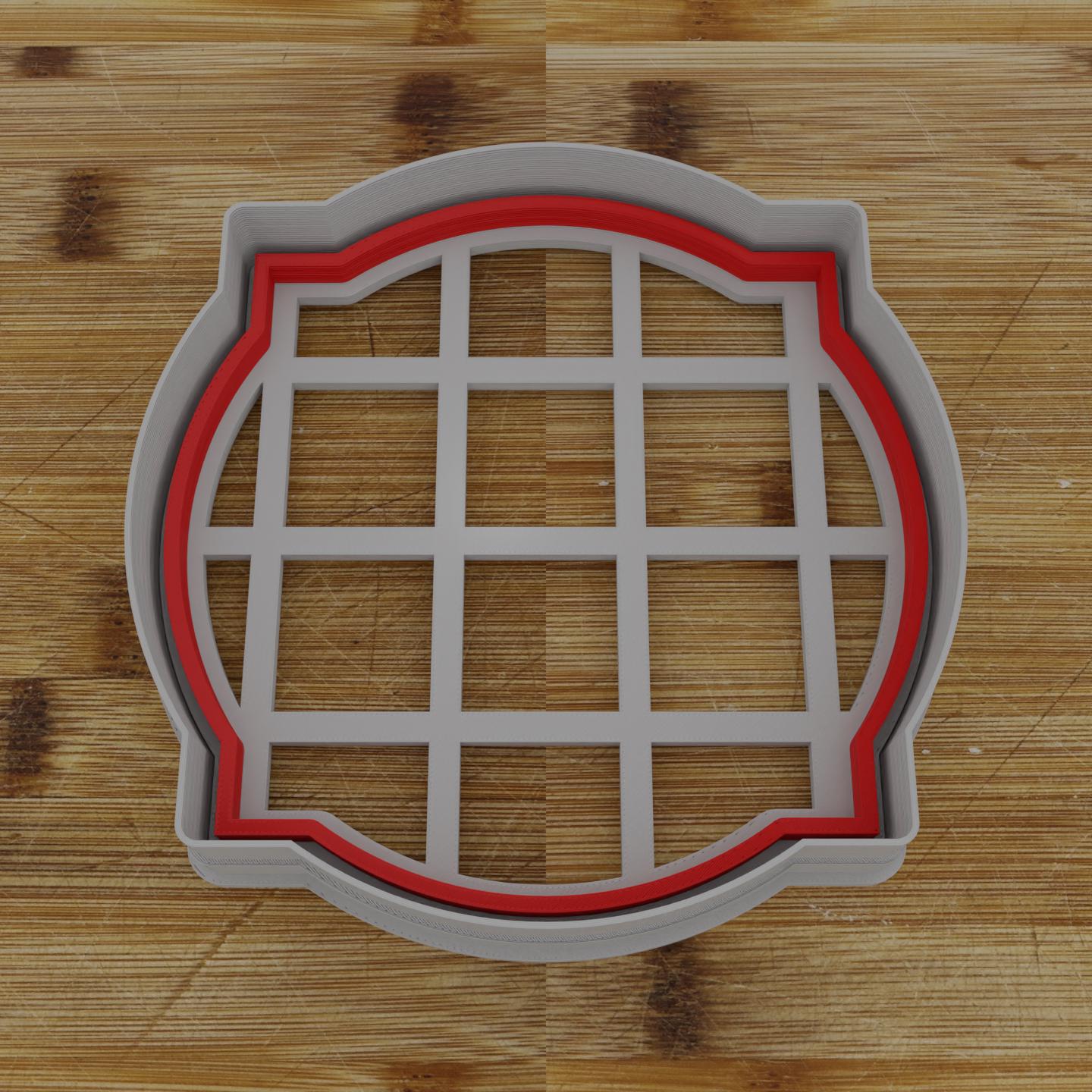 Simple Rectangular Plaque Cookie Cutter | Personalization Available | Custom Embosser