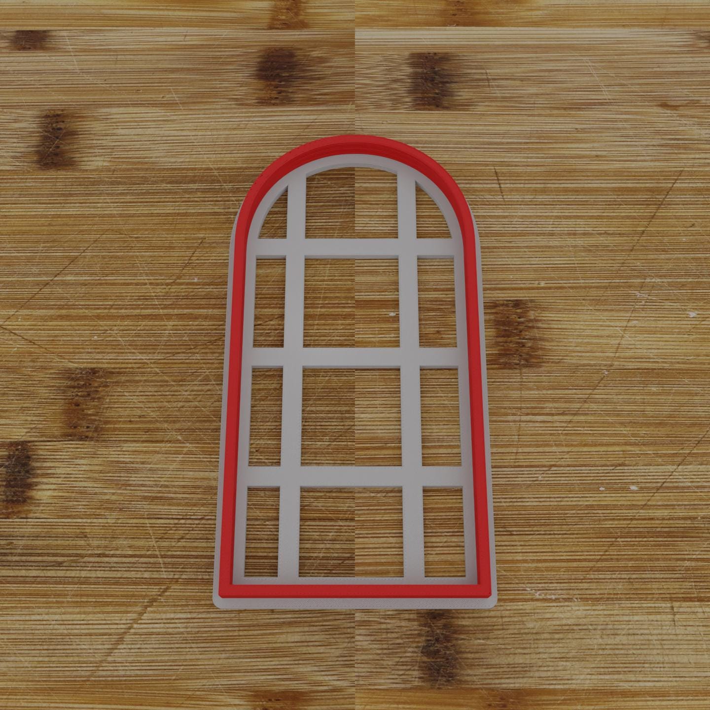 Wide Shield Label Cookie Cutter | Personalization Available | Custom Embosser