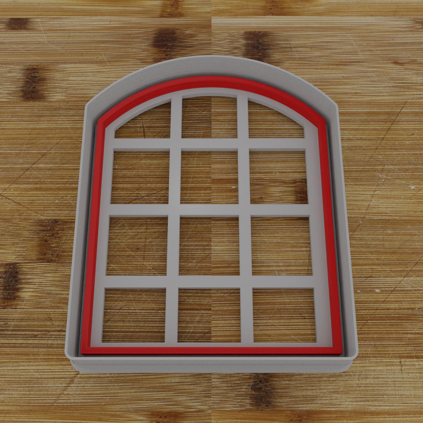 Simple Rectangular Plaque Cookie Cutter | Personalization Available | Custom Embosser