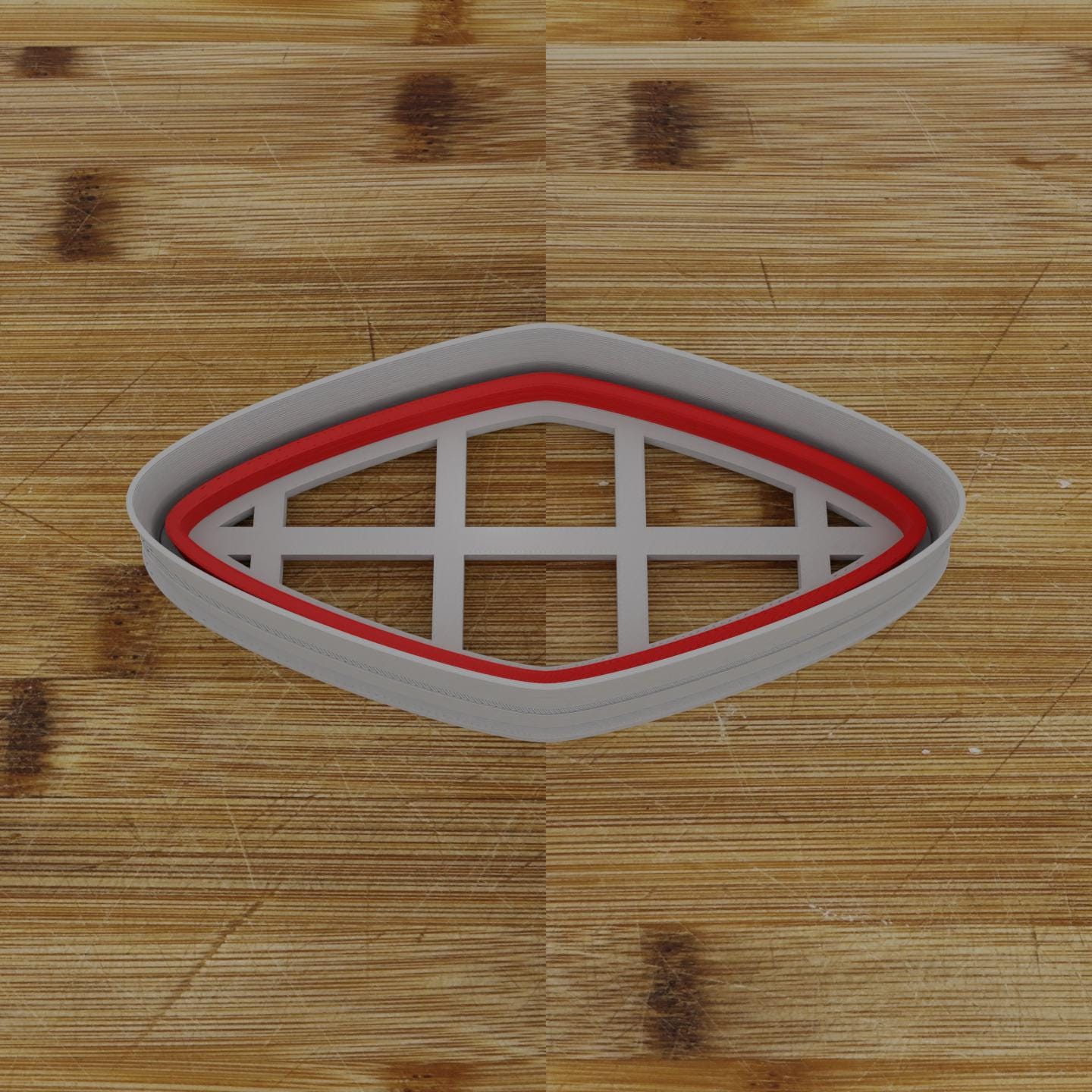 Wide Shield Label Cookie Cutter | Personalization Available | Custom Embosser