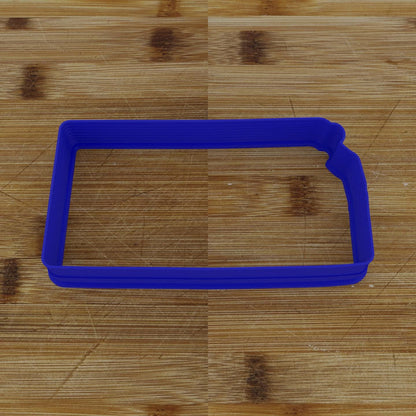 2pc Personalizable Kansas Cookie Cutter & Stamp | USA | United States Cookie Cutter