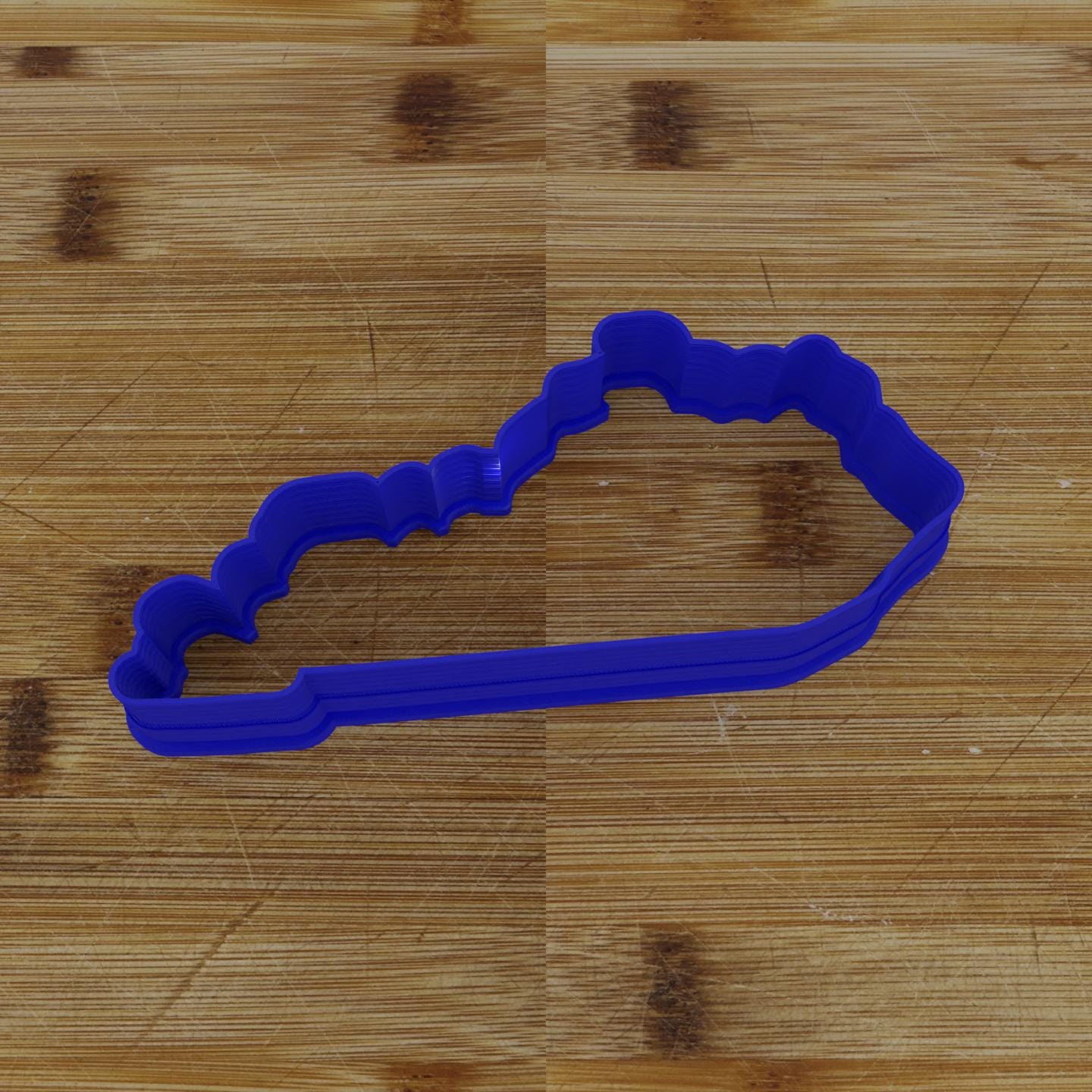 2pc Personalizable Kentucky Cookie Cutter & Stamp | USA | United States Cookie Cutter