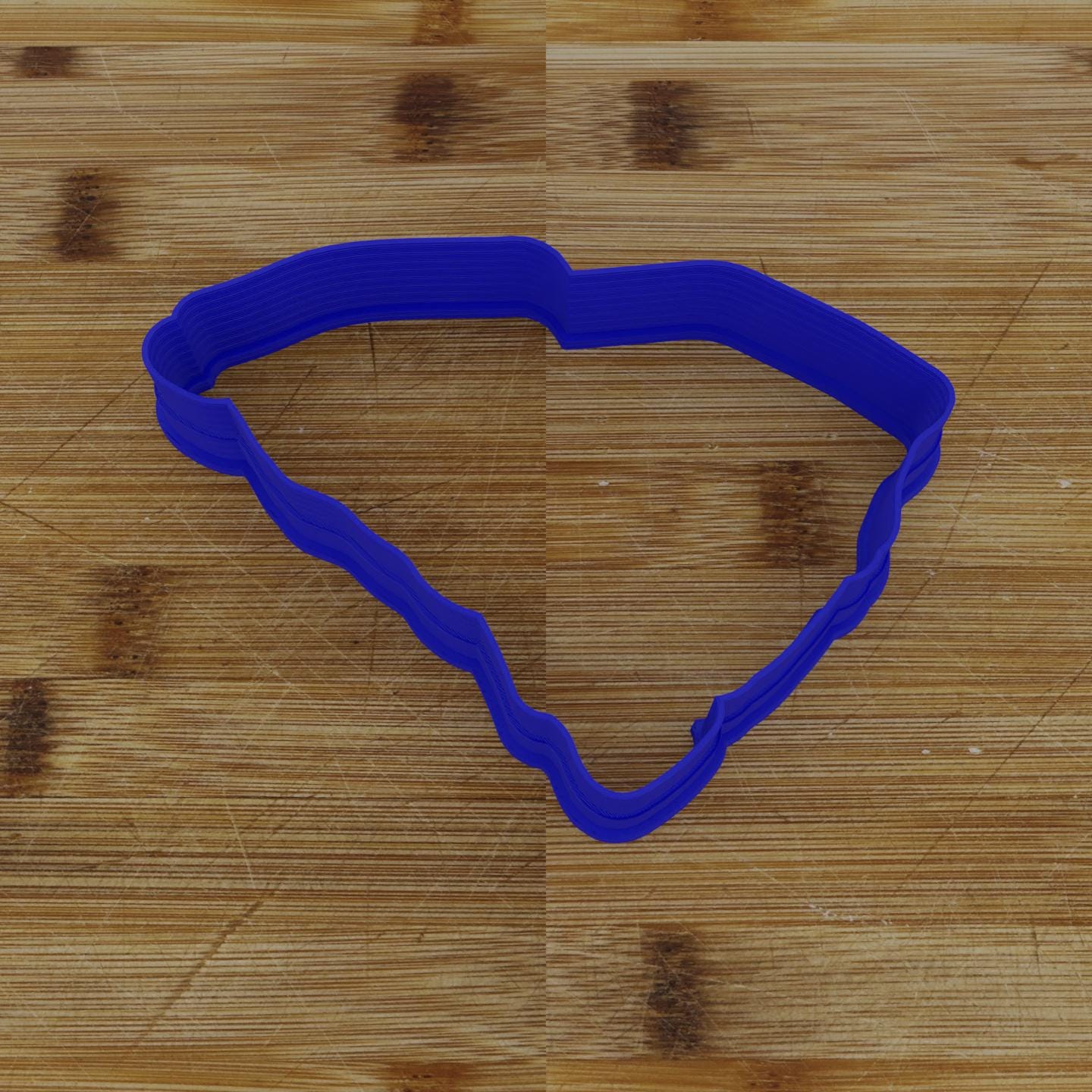 2pc Personalizable South Carolina Cookie Cutter & Stamp | USA | United States Cookie Cutter