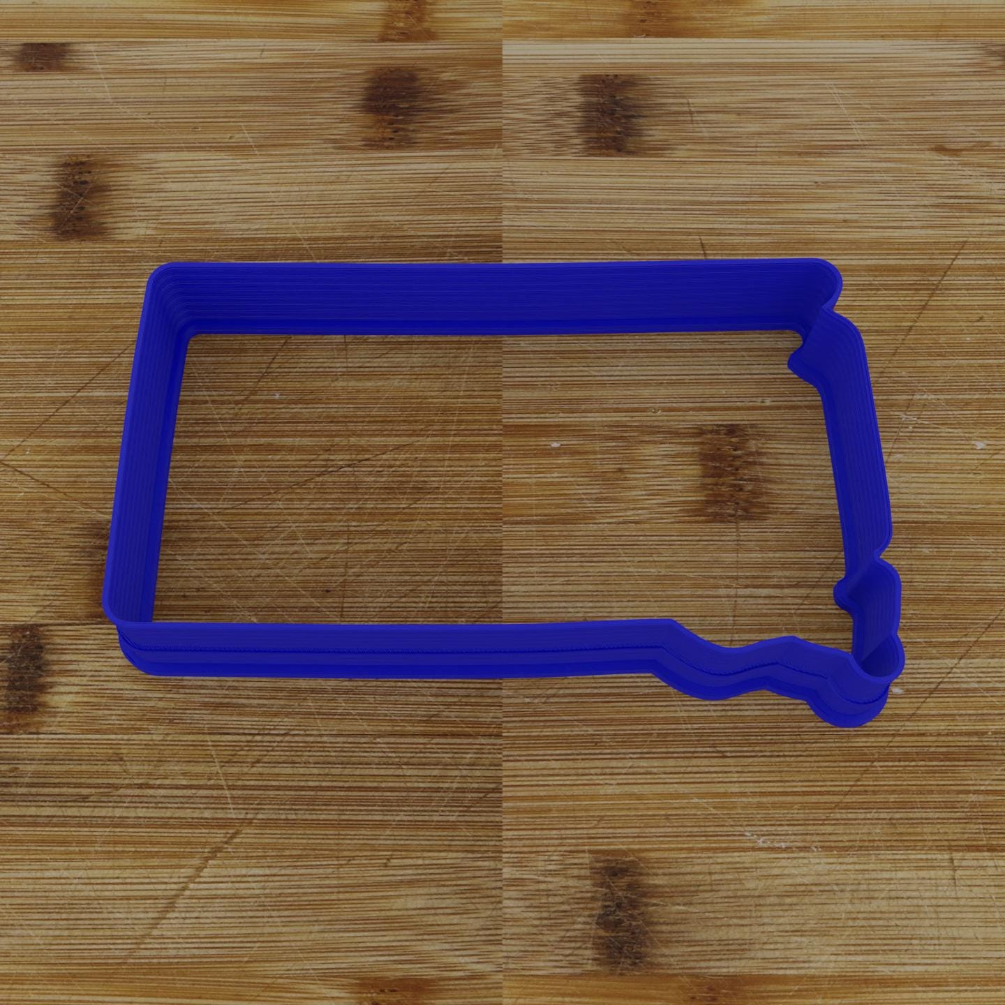 2pc Personalizable South Dakota Cookie Cutter & Stamp | USA | United States Cookie Cutter