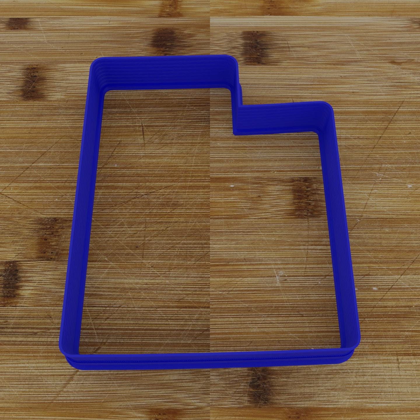 2pc Personalizable Utah Cookie Cutter & Stamp | USA | United States Cookie Cutter