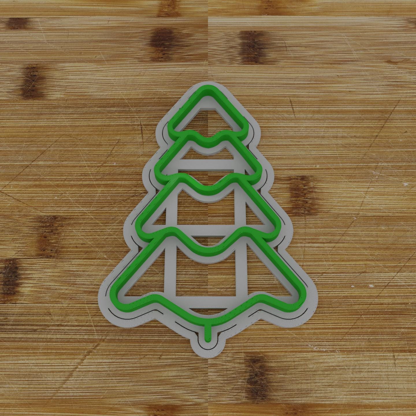 Christmas Tree Cookie Cutter | Festive Baking Shape | Holiday Cookie Mold