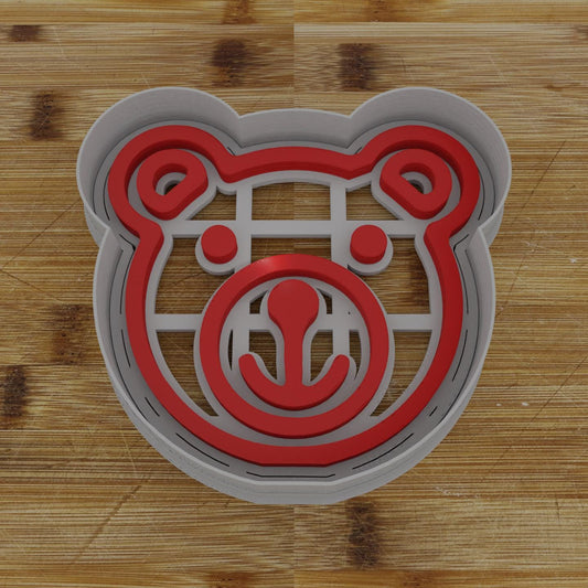 Teddy Bear Cookie Cutter | Festive Animal Design | Holiday Baking Tool