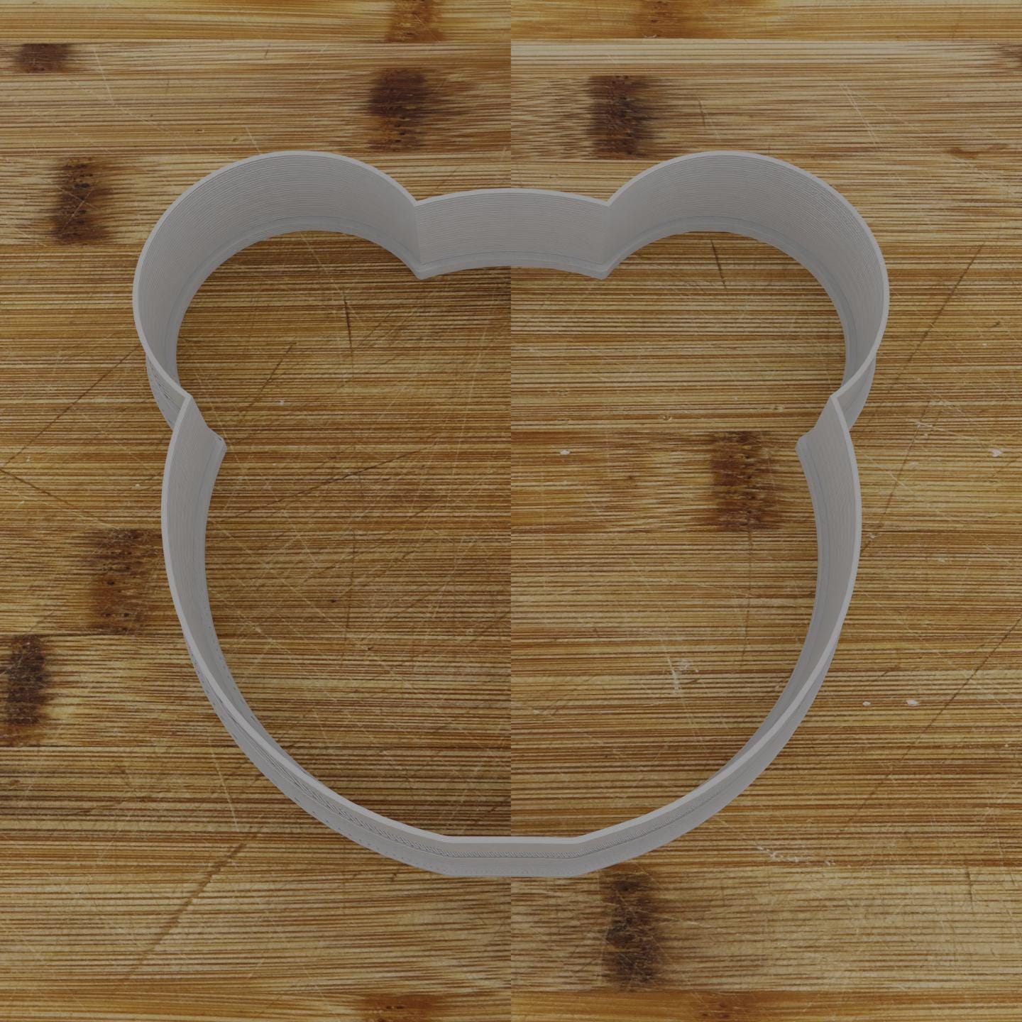 Teddy Bear Cookie Cutter | Festive Animal Design | Holiday Baking Tool