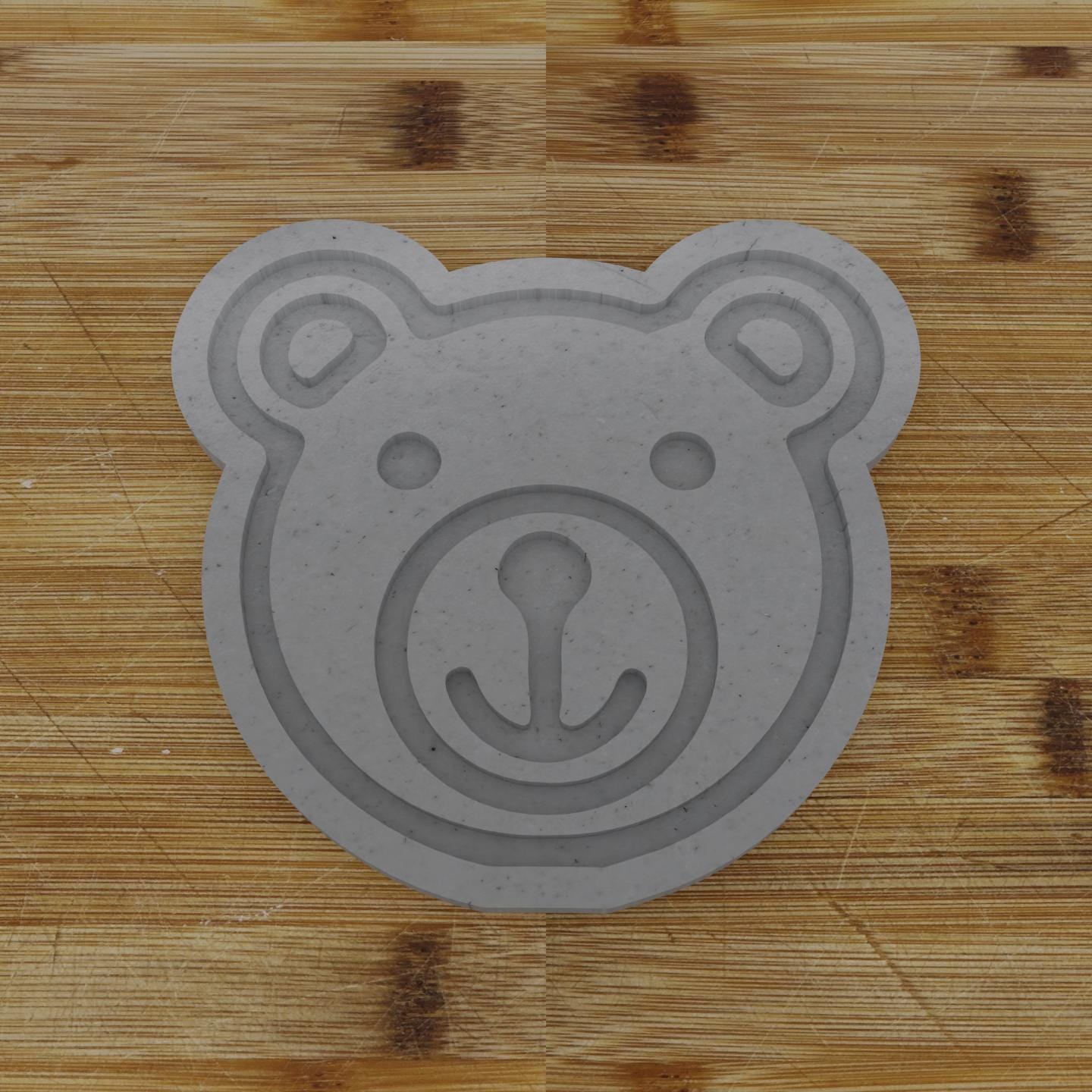 Teddy Bear Cookie Cutter | Festive Animal Design | Holiday Baking Tool