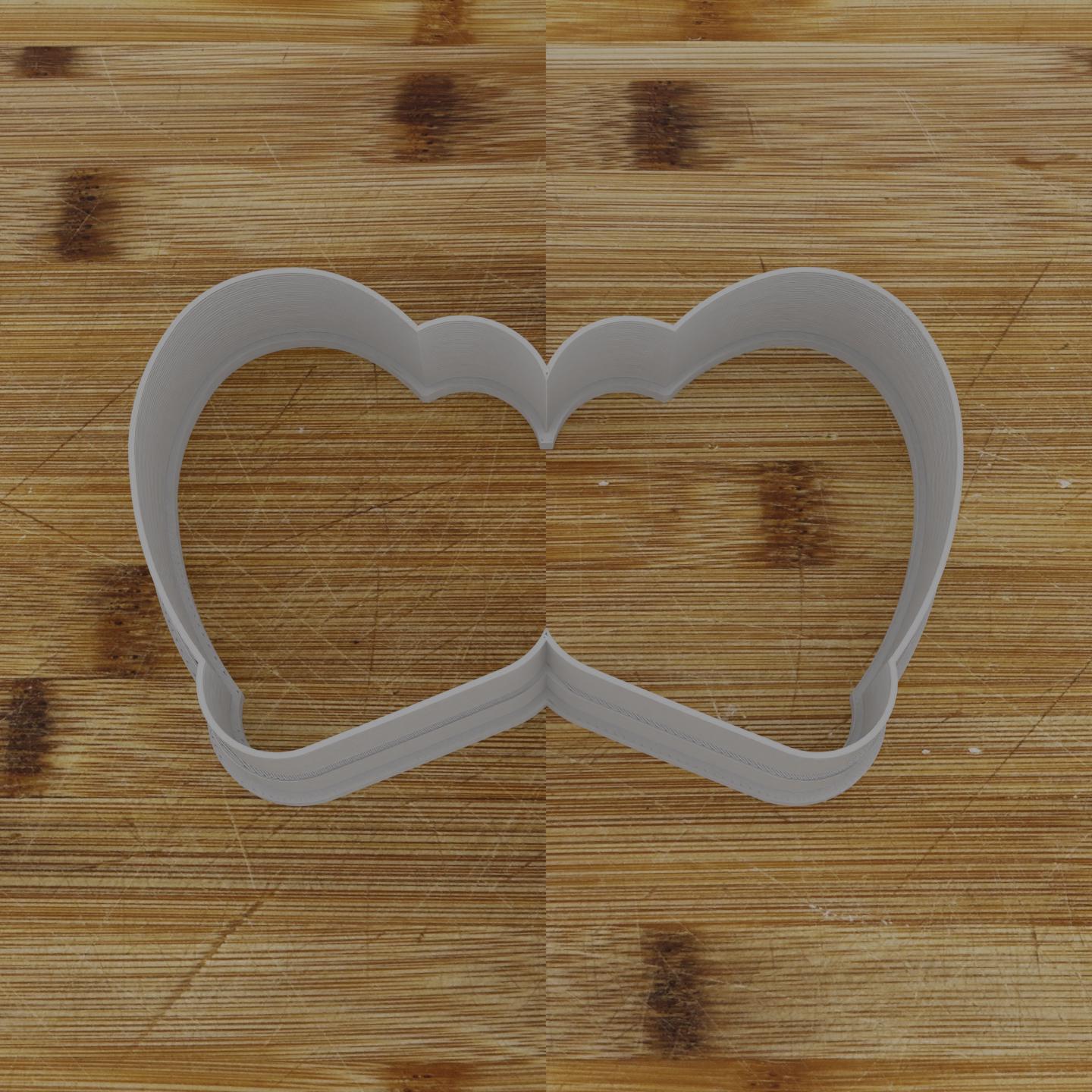 Winter Mittens Cookie Cutter | Cozy Design | Christmas Baking Tool