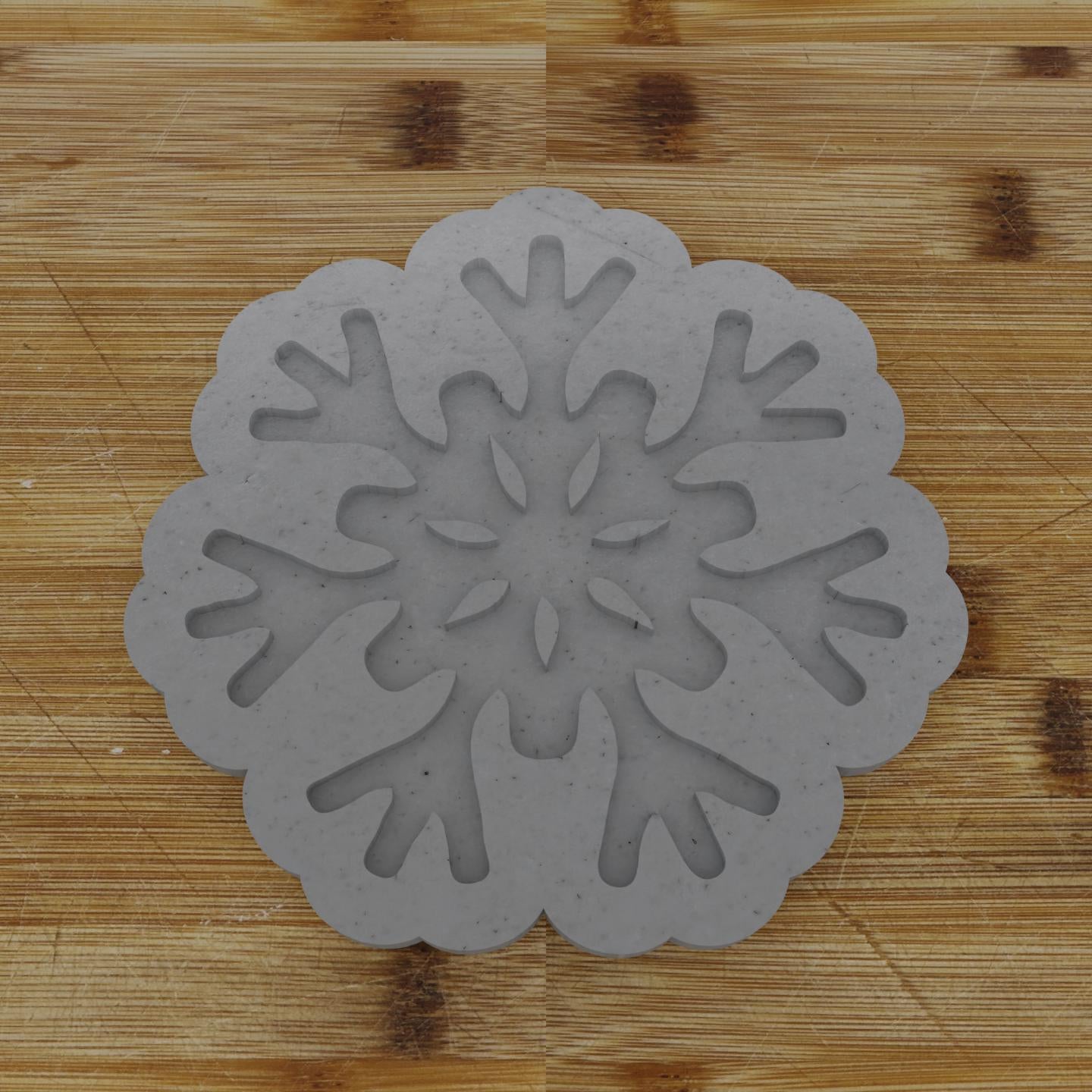 Snowflake 1 Cookie Cutter | Winter Wonderland Shape | Festive Baking Mold