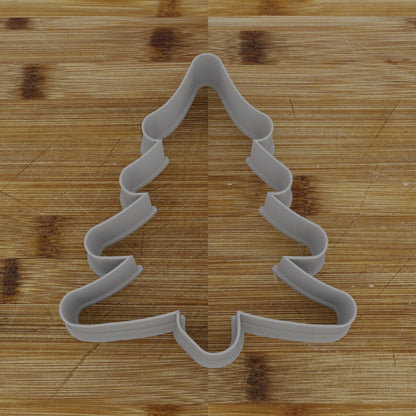 Pointy Tree Cookie Cutter | Unique Christmas Tree Shape | Holiday Baking Accessory