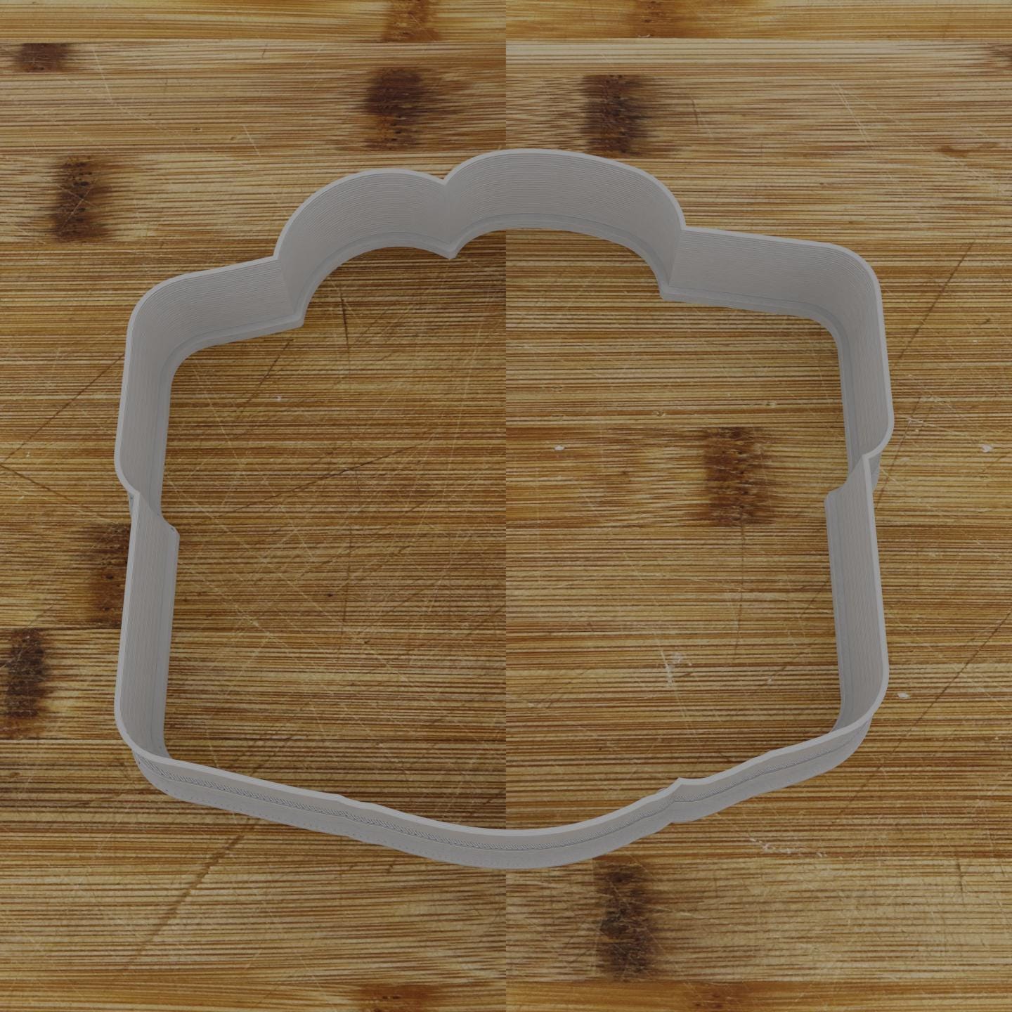 Giftbox 3 Cookie Cutter | Detailed Present Design | Christmas Cookie Maker