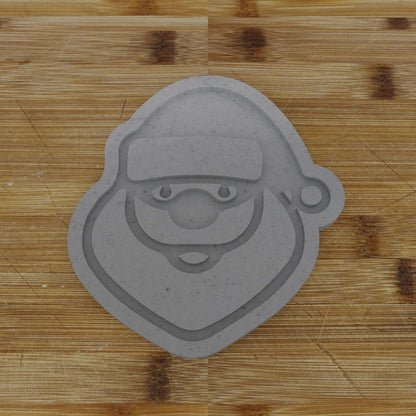 Santa Face Cookie Cutter | Jolly Santa Design | Christmas Cookie Mold