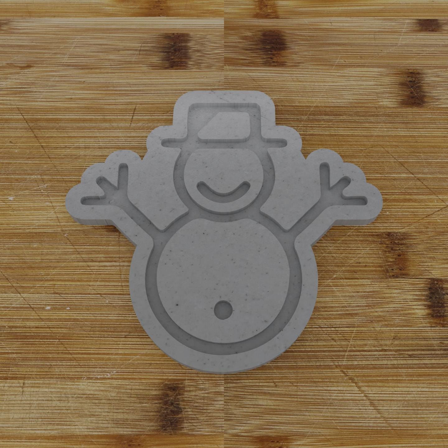 Winter Snowman Cookie Cutter | Classic Festive Design | Christmas Cookie Mold