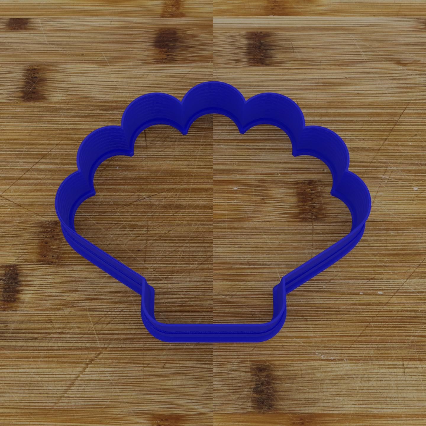 Personalized Seashell Cookie Cutter & Stamp | Personalization | Custom Embosser