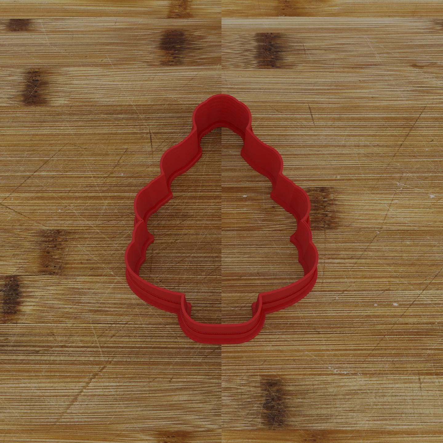 Merry Christmas Family Name Cookie Cutter | Holiday Cookie Cutter | Christmas Cookie Cutter