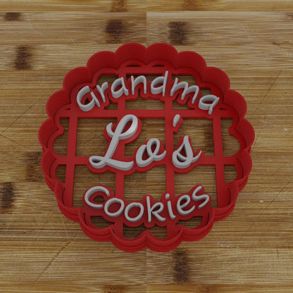 Personalized Grandma's Cookie Cutter | Personalized Cookie Cutter |