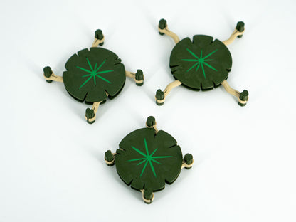 Floating Lily Pad Cup Organizer | Adjustable Storage | Kitchen Solution | Cuboard Organizer | Glass & Mug Organizer
