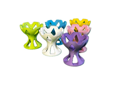 Easter Crown Egg Cups | Elegant Matte PLA Egg Holders | 3D Printed Easter Decor | Set of 6 or Individual | Easter Decor | Easter Gift
