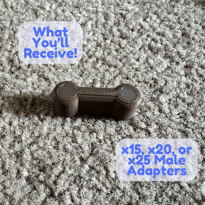 Wooden Train Track Adapter | Connects Two Female Tracks | Brio, Thomas, Hape, IKEA & More Compatible