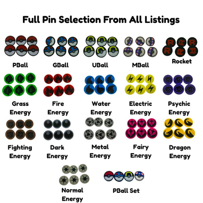 Custom Card Display Stand for PSA BGS CGC, Toploaders, Sleeves, Slabs, & More | Changeable Pins – Energy, PBall, Rocket Themes Variety Pack