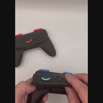 Multiplayer Joy-Con Controller – Ergonomic Controller Joy-Con Grips (2 Pack) – Soft SR/SL Buttons + Analog Lock Set