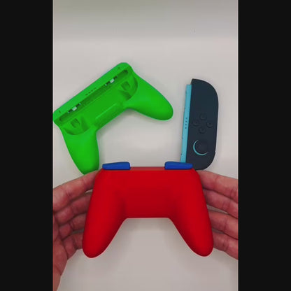 Multiplayer Joy-Con Grips for Switch 2 | 2-Pack Ergonomic Controller Handles | 23 Color Variations + Free Set of Analog Locks
